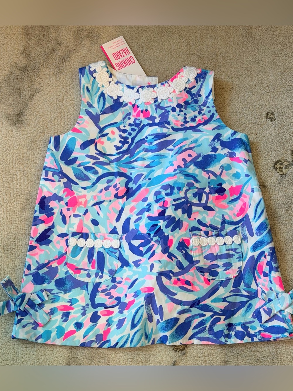 NWT Lilly Pulitzer Baby Dress with bloomers 18/24M